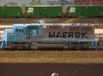 Maersk Locomotive in HO scale